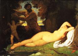 Jean Auguste Dominique Ingres Jupiter and Antiope Germany oil painting art